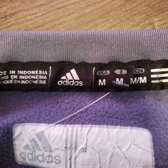 Adidas Black Gray Activewear Longsleeve Men's Pullover Sweatshirt Sz M - Picture 3 of 4